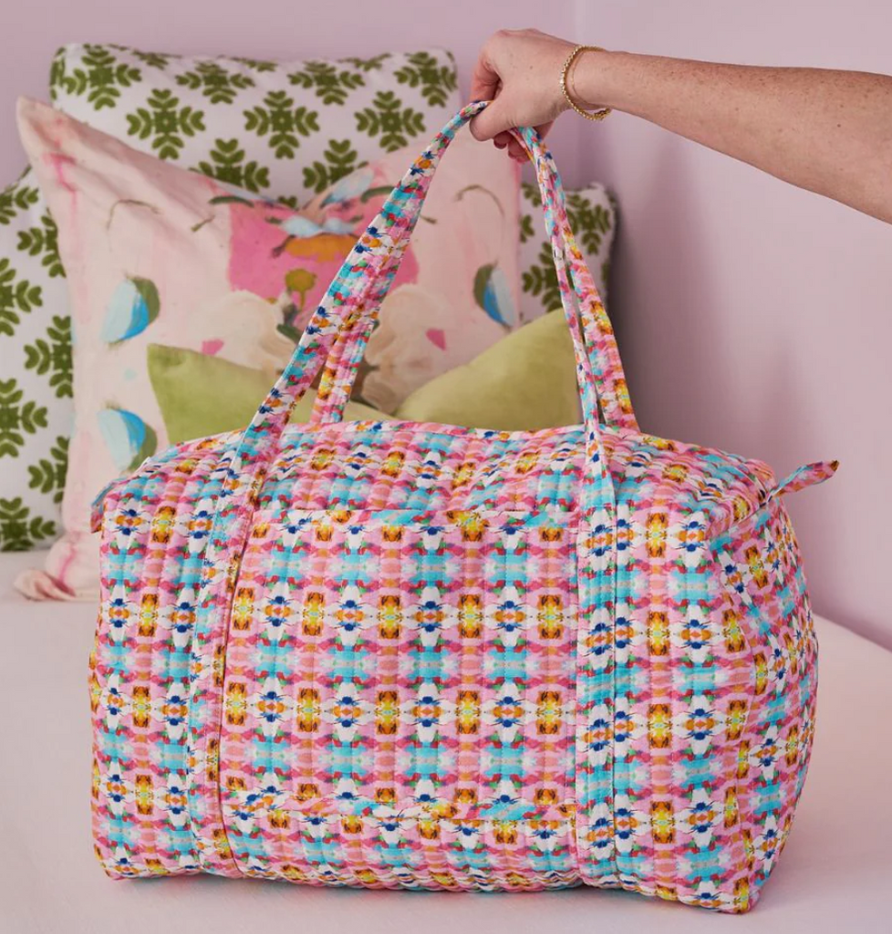 Weekender Duffle Bag - Sumner Pink - Laura Park