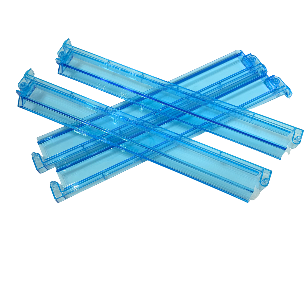 Mahjong Rack and Pusher Set - Multiple Colors: Bright Blue - Mahjong Studios