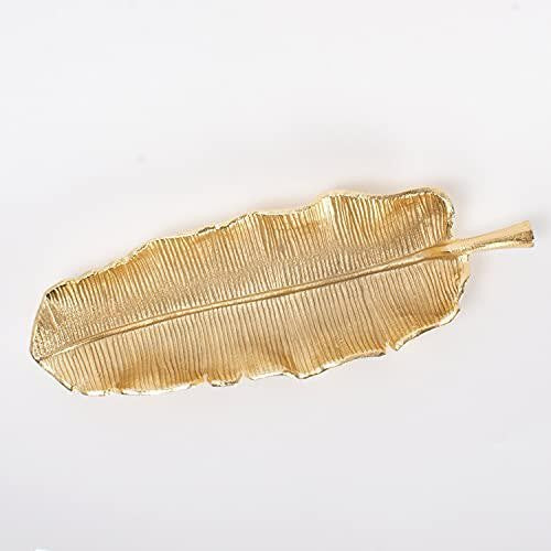 Banana Leaf Vanity Tray, 17.5-Inch Length - 8 Oak Lane