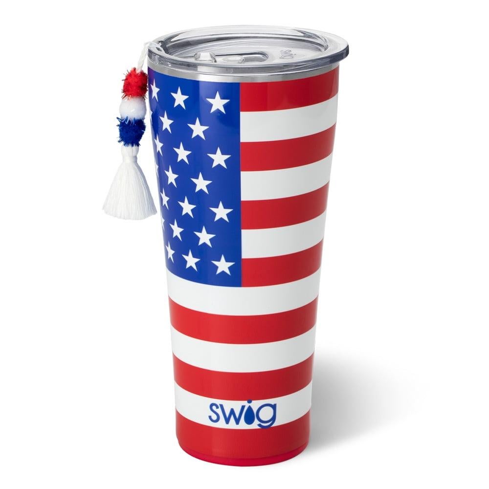 32oz Tumbler | Insulated Stainless Steel Travel Tumbler | All American - Swig Life