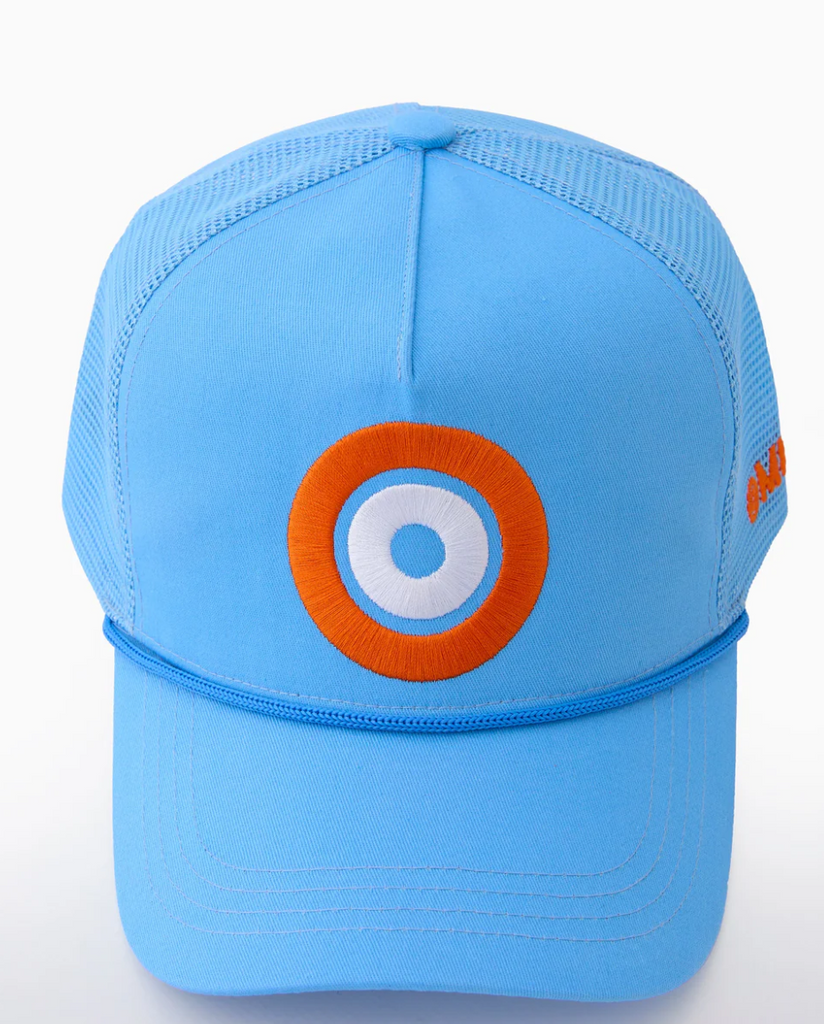 Blue Dot Hat - Oh My Mahjong