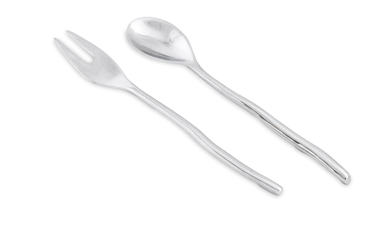 Large Claire Salad Servers by Beatriz Ball