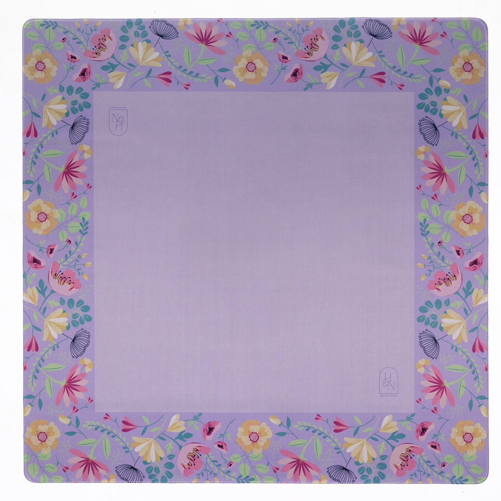 Lavender Floral Mat - Hutch and Nook