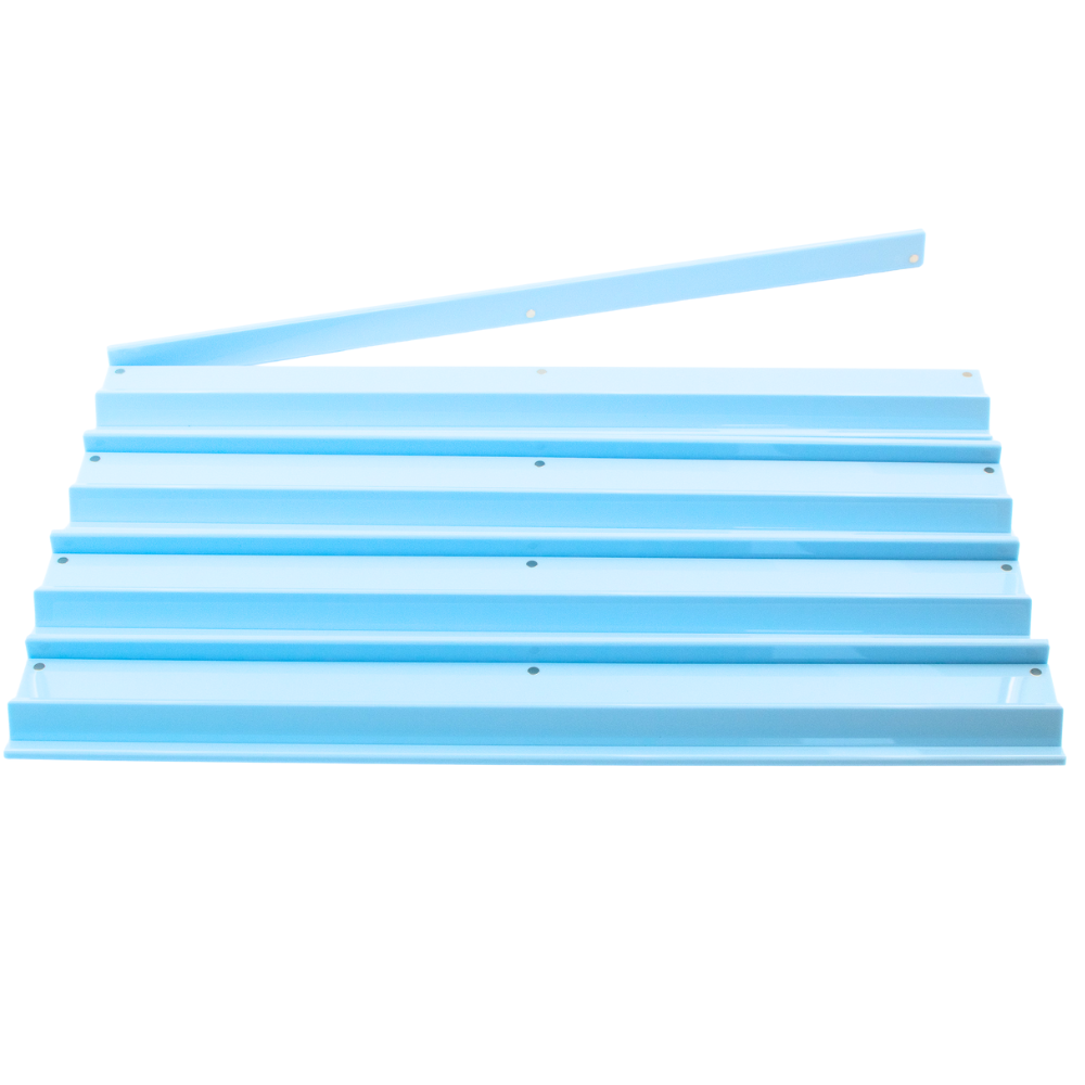 MAHJONG RACKS Solid Macaron Blue - My Fair Mahjong