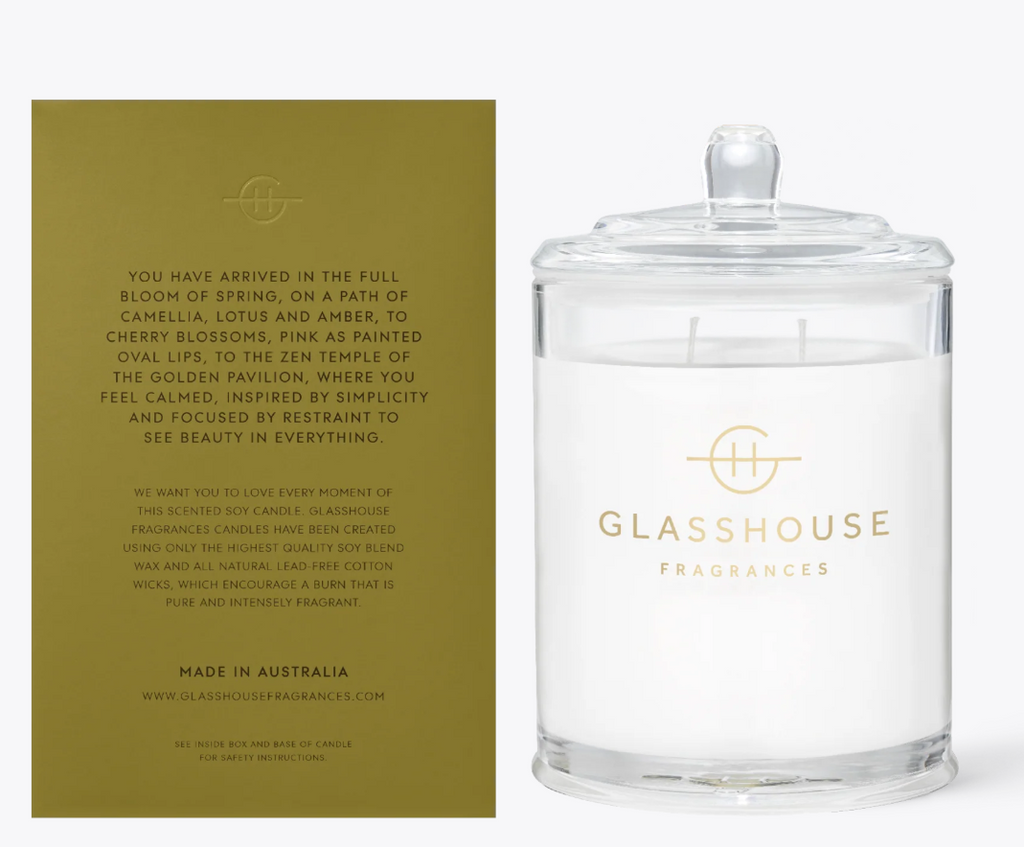Triple Scented Candle - 2.1 oz -Glasshouse Fragrances