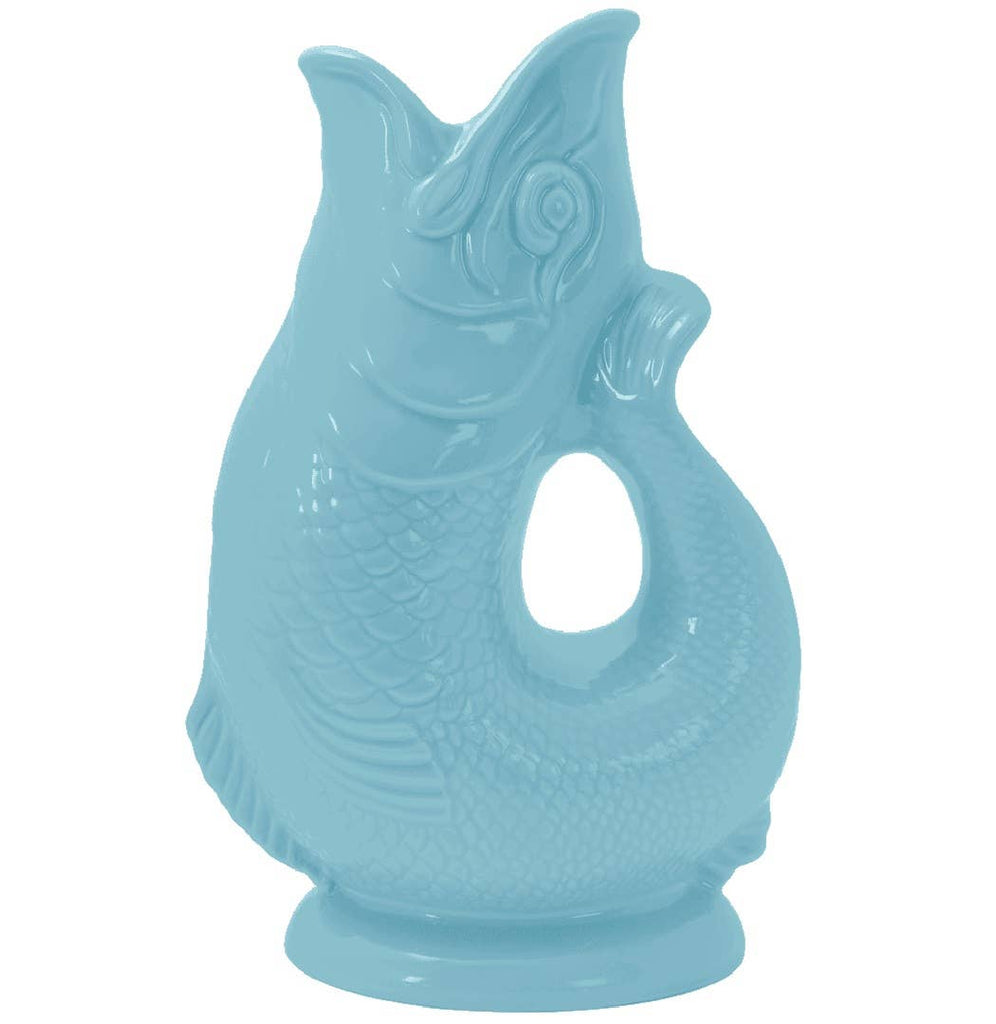 Pale Blue Gluggle Jug: Mini - The Original Gluggle Jug Factory - Home 2 Court