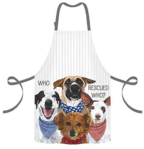 Paperproduct Design Apron Who Rescued Who? Dogs - Home 2 Court