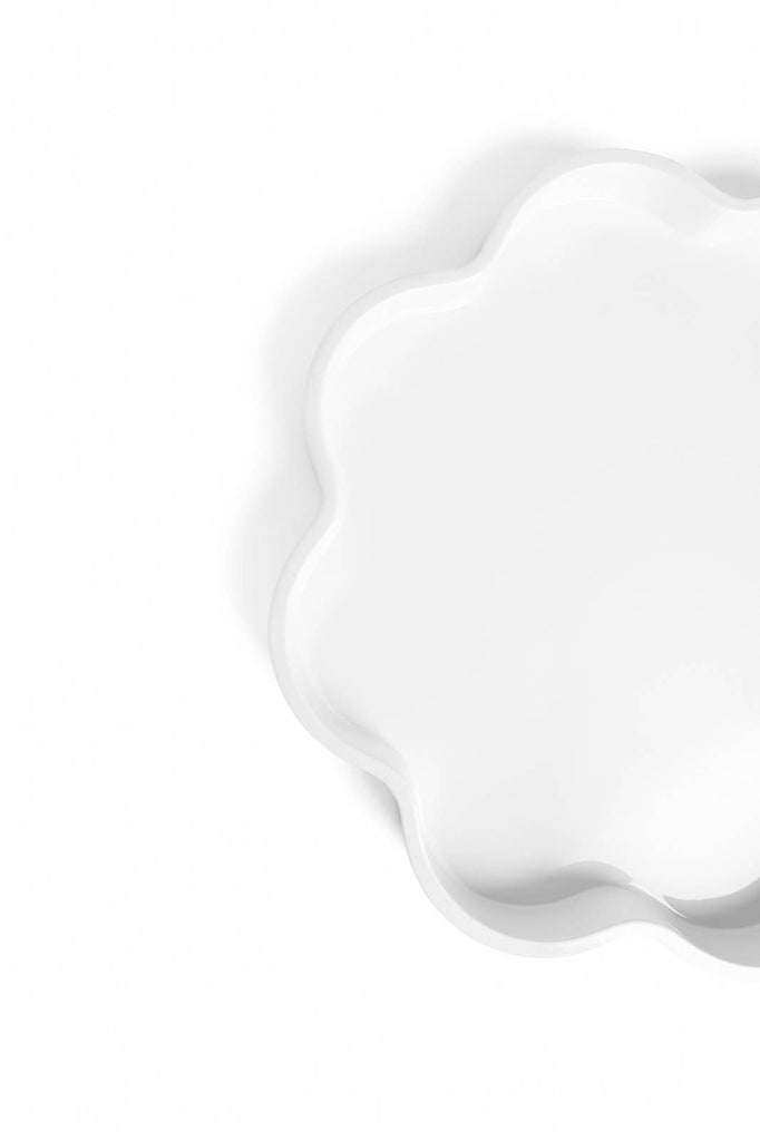 Pastel Proper - Lacquered "Bloom" Tray by Pastel Proper: Medium - Cloud - Home 2 Court