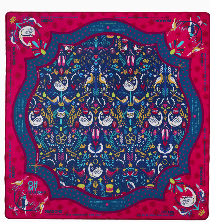 Pear Tree Mahjong Mat - Oh My Mahjong - Home 2 Court