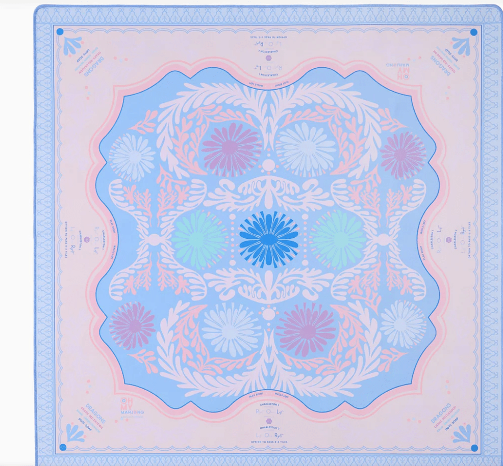 Peri - twinkle Mahjong Mat - Oh My Mahjong - Home 2 Court