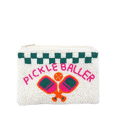 Pickeball ' pickle baller' coin pouch - Home 2 Court