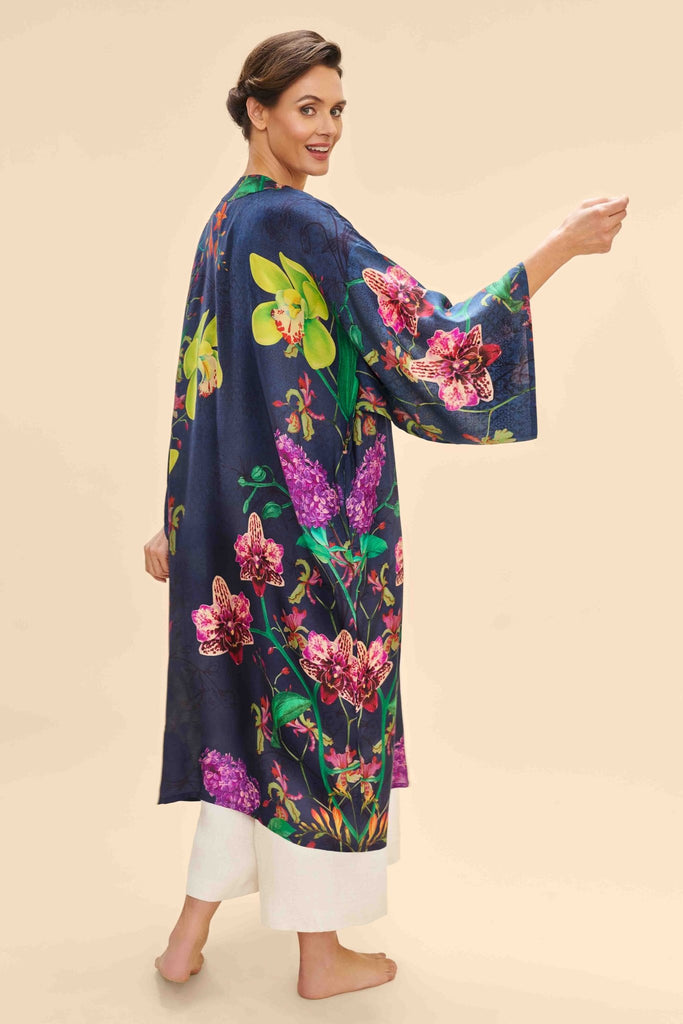 Powder Design inc - Exotic Evening in Ink Kimono Gown - Home 2 Court