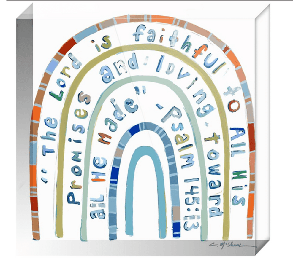 "Promise Keeper" acrylic - More blues - Chelsea McShane Art - Home 2 Court