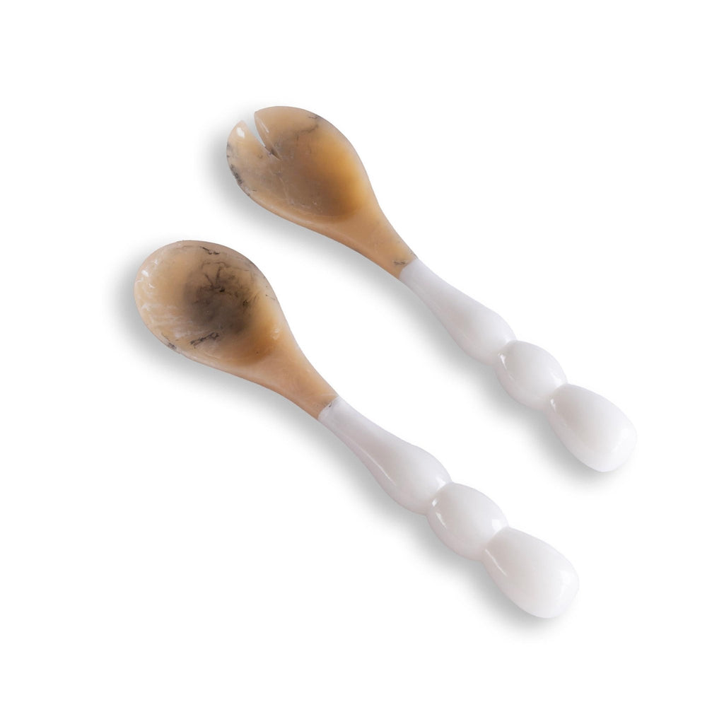 Resin Rio Bubble Salad Servers - White - Beatriz Ball - Home 2 Court