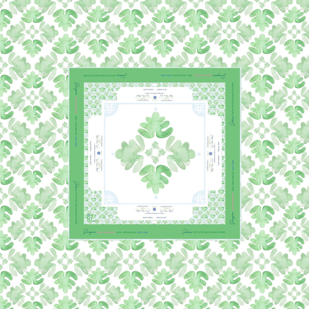 Sage Fresco Instructional Green Tablecloth - OMM x Brooke Wright - Home 2 Court