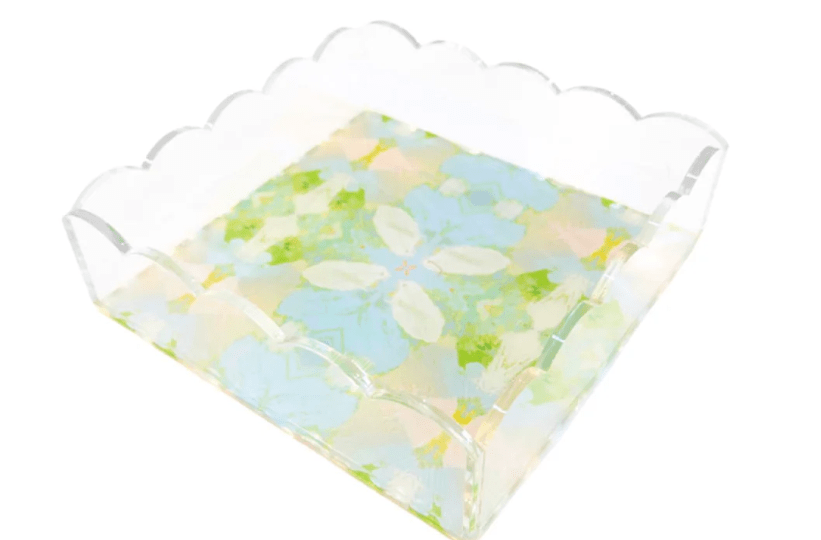 Scalloped Acrylic Trays - Small - Laura Park - Home 2 Court
