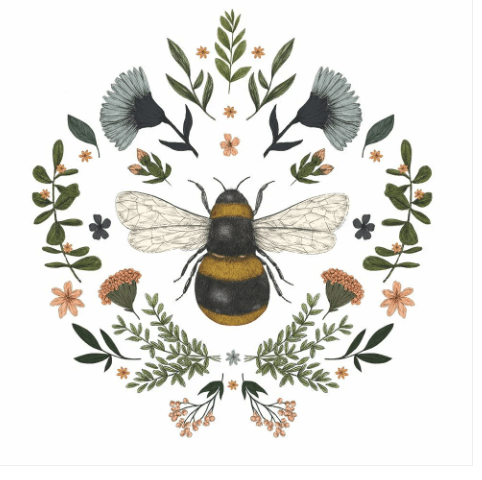 Secret Bee Beverage Napkins - PD - Home 2 Court