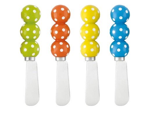 Supreme Housewares - Pickle Balls Polyresin Cheese Spreader - s/4 - Home 2 Court