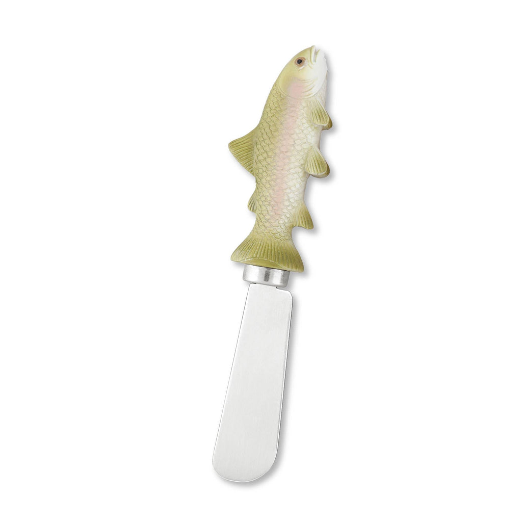 Supreme Housewares - Trout Polyresin Cheese Spreader - S/4 - Home 2 Court