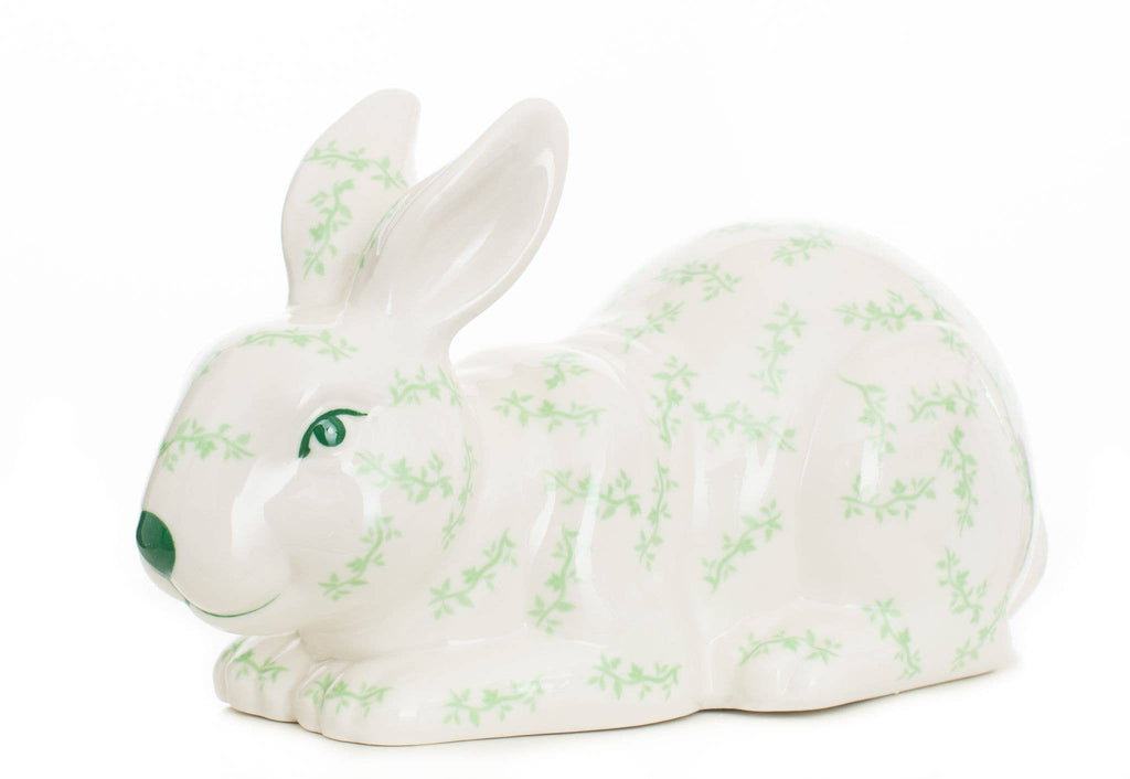 The Enchanted Home - BEAUTIFUL GREEN/WHITE MAMA BUNNY (GREEN/WHITE) - Home 2 Court