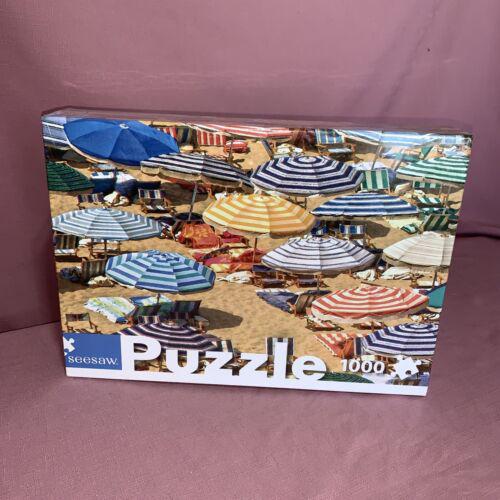 Umbrella Beach | 1000 Piece Jigsaw Puzzle - Home 2 Court