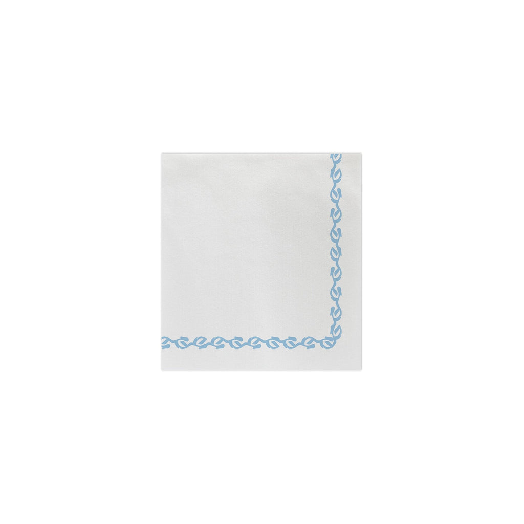 Vietri Papersoft Napkins Florentine Light Blue Cocktail Napkins (Pack of 20)Vietri - Home 2 Court
