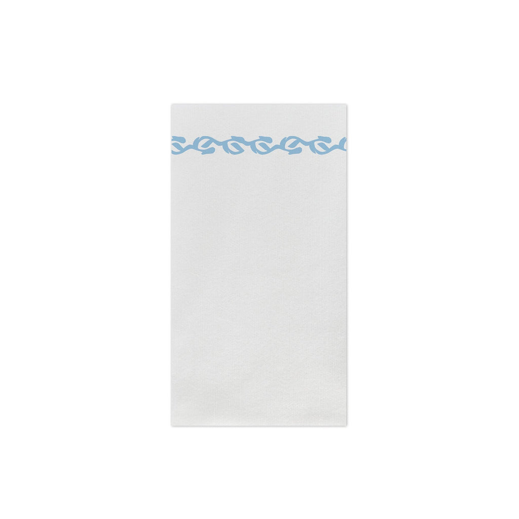 Vietri Papersoft Napkins Florentine Light Blue Guest Towel Napkins (Pack of 20) - Home 2 Court
