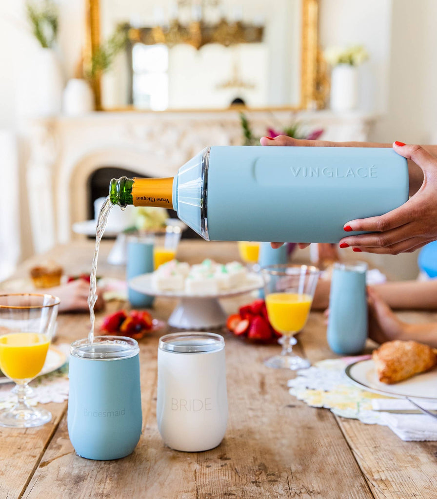 Vinglacé - Cool Blue Wine & Champagne Chiller - Home 2 Court
