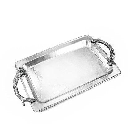 Western Antlers Rectangular Tray Platter - Beatriz Ball - Home 2 Court