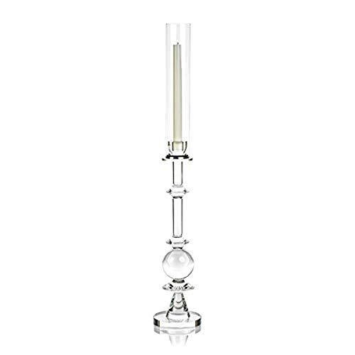 Zodax Vadim C - 29 H Crystal Glass Candle Holder, Style C - 29 H - Home 2 Court